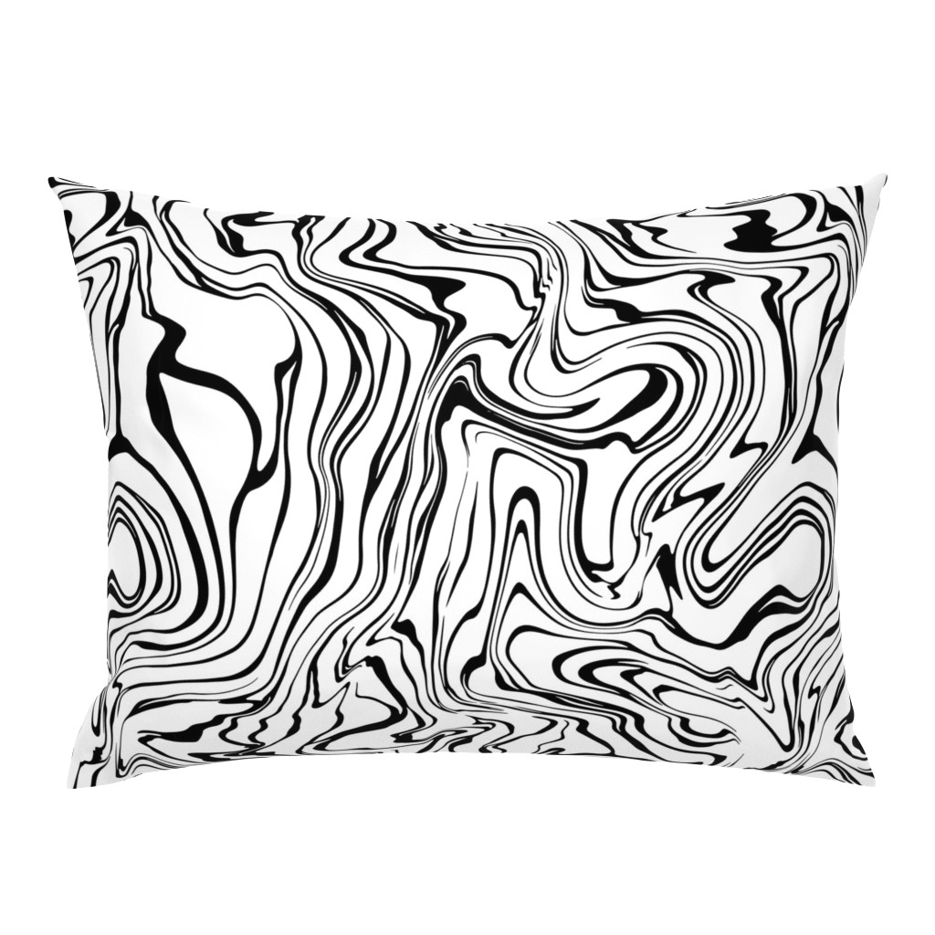 Juego de funda nórdica a rayas blancas y negras